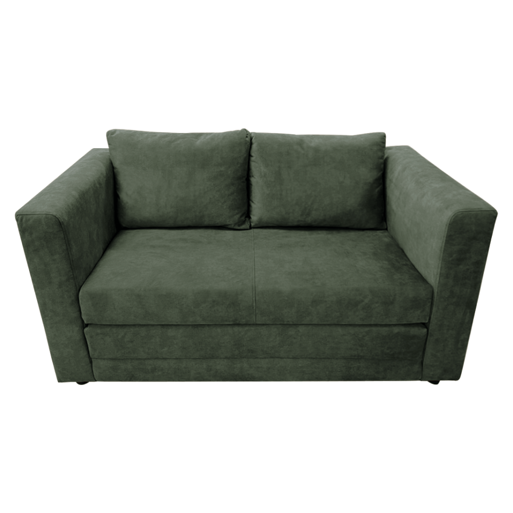 Canapea extensibila, verde, BEJA — imaginea 5