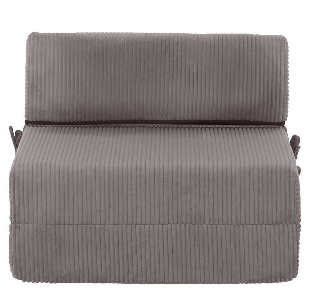 Saltea pliabila/fotoliu extensibil, 2in1, gri, MALEN — imaginea 3