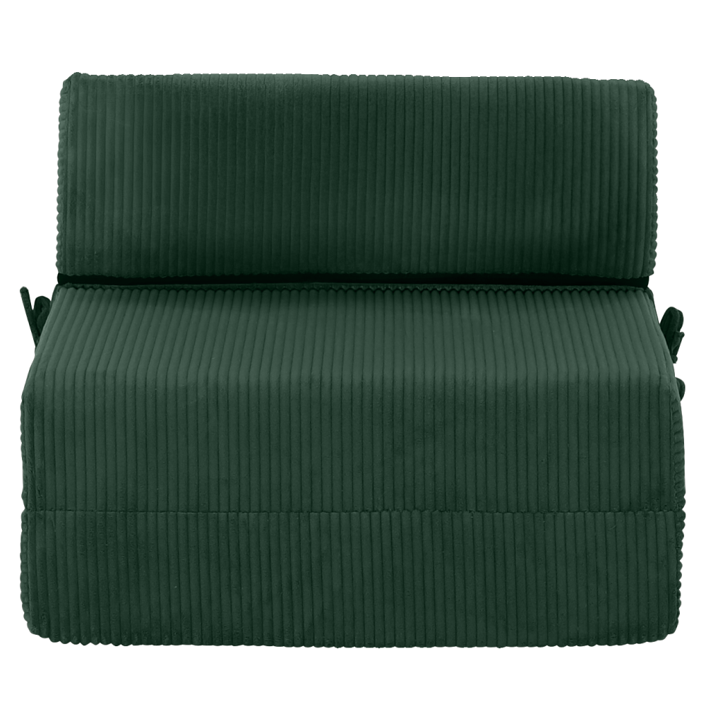 Saltea/fotoliu extensibil, 2in1, verde, MALEN — imaginea 3