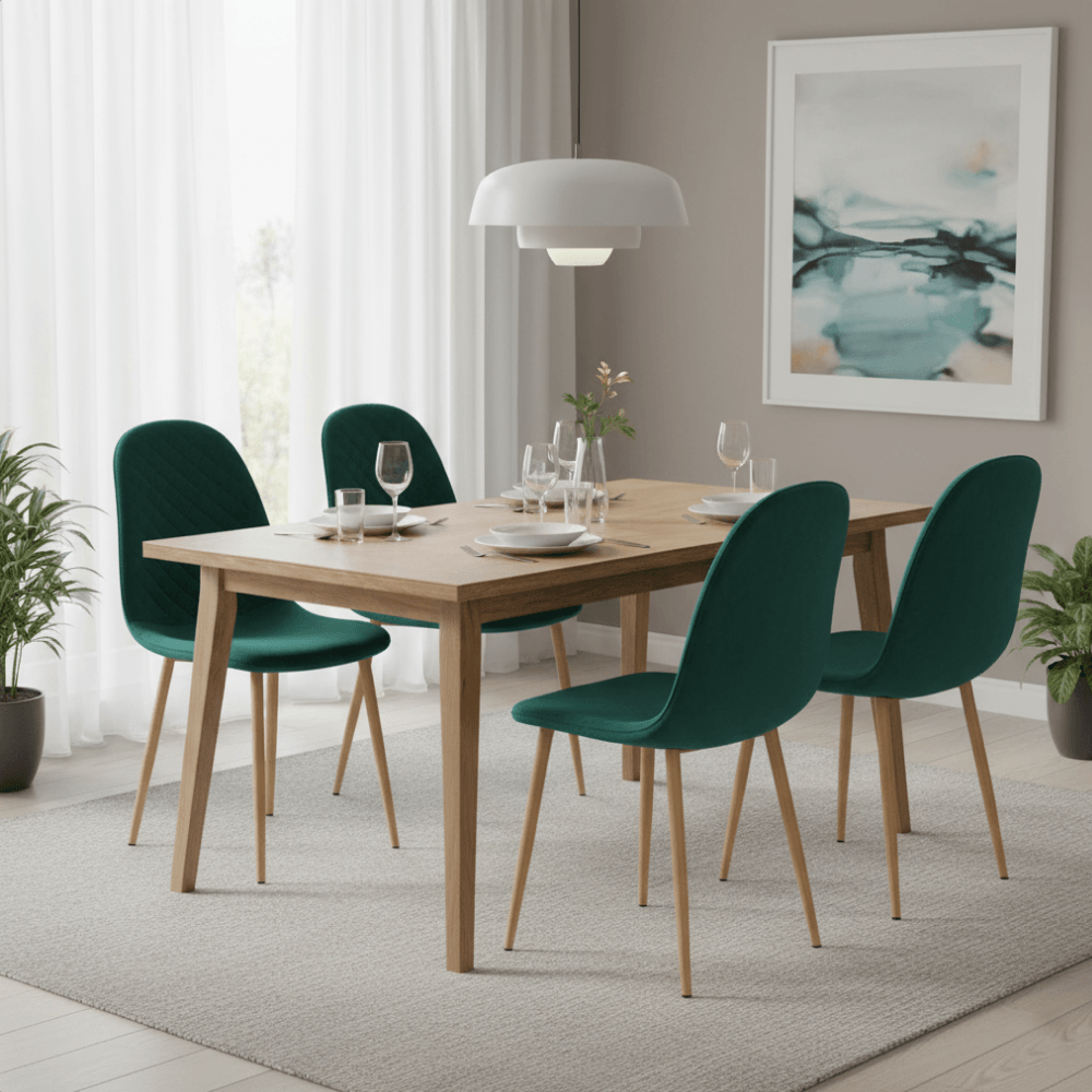 Scaun, catifea Velvet smarald/fag, LEGA 2 NEW — imaginea 3