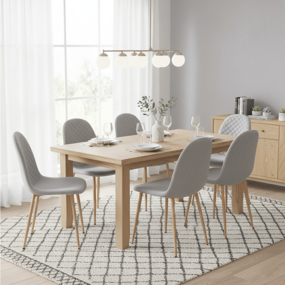 Scaun, gri deschis/fag, LEGA 2 NEW — imaginea 2