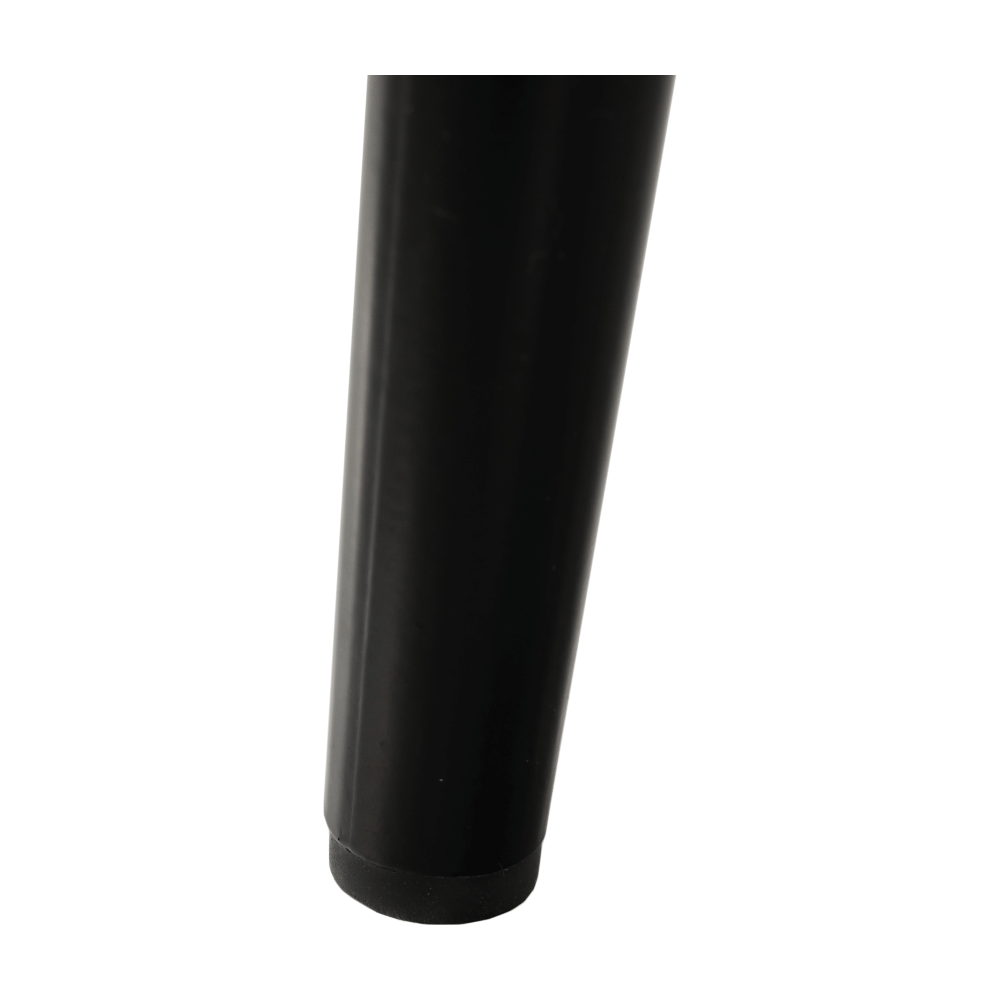 Scaun, piele ecologica gri inchis/negru, HAZAL — imaginea 8