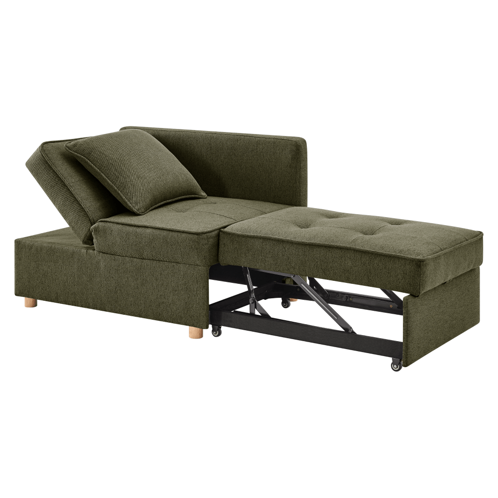 Canapea extensibila, verde, OSVALDO — imaginea 4