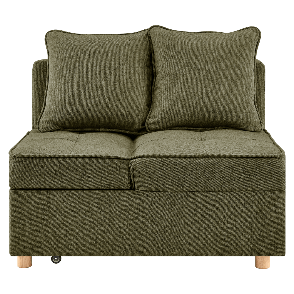 Canapea extensibila, verde, OSVALDO — imaginea 5
