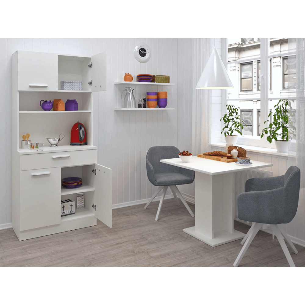 Dulap de bucatarie cu patru usi, alb, DOMIS NEW — imaginea 9