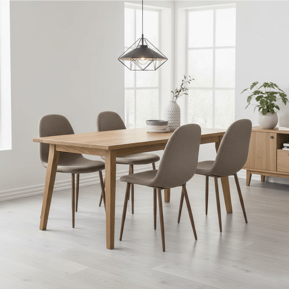 Scaun, maro/stejar inchis, LEGA 2 NEW — imaginea 2