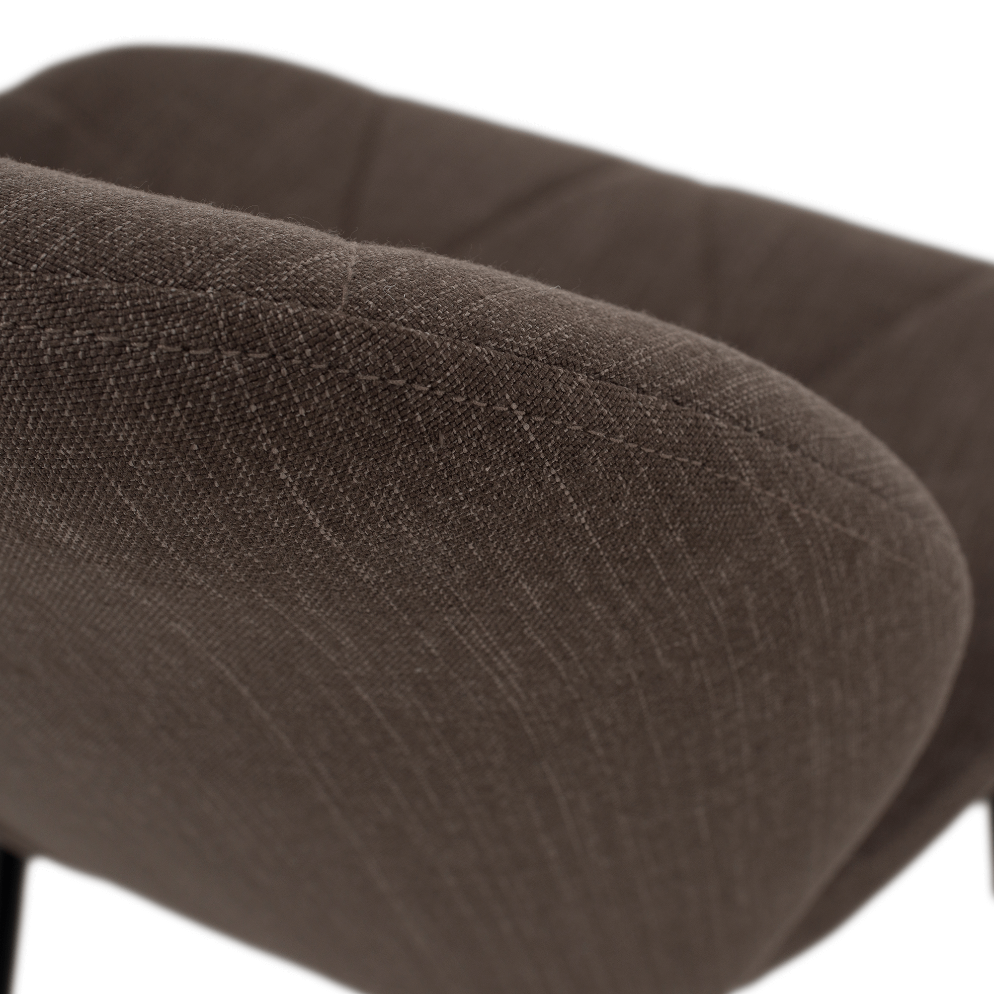 Scaun dining, maro/negru, MAKENA TIP 2 — imaginea 7