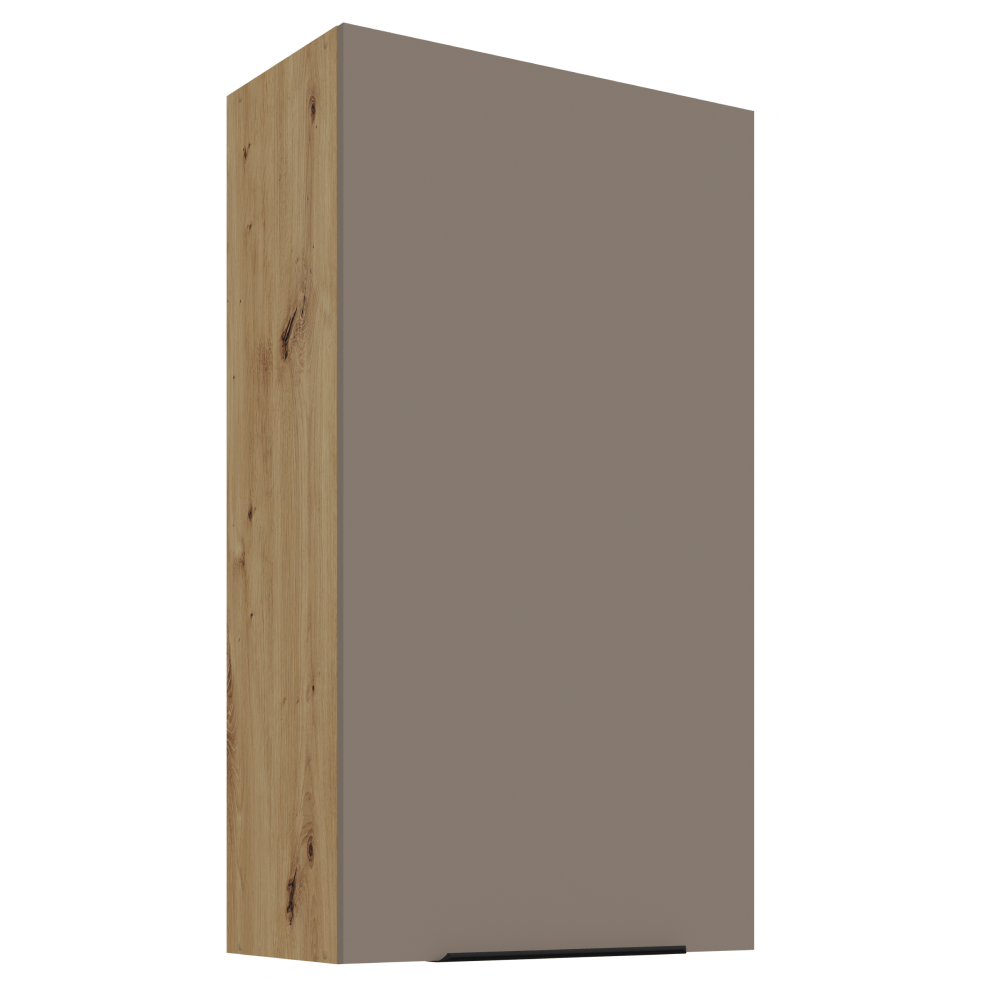 Dulapior superior, sandgrau/stejar artisan, FRISBO 60 G-108 1F