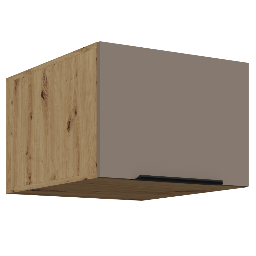 Dulapior superior, sandgrau/stejar artisan, FRISBO 50 NAGU-36 1F