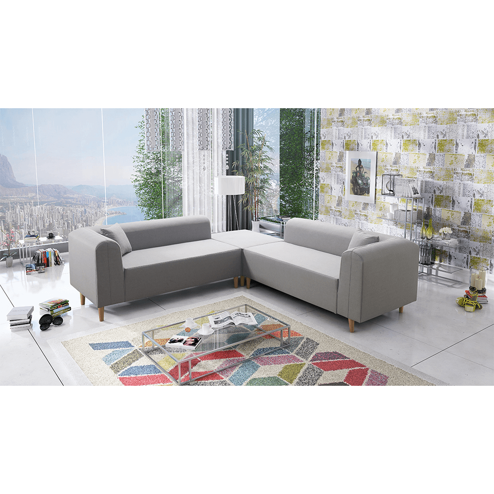 Canapea, gri, dreapta, BROKEN NEW — imaginea 8