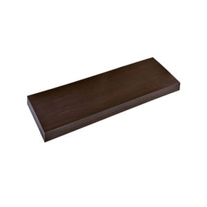 Raft de perete din MDF, Maro inchis, 60x23.5x3.8 cm — imaginea 2