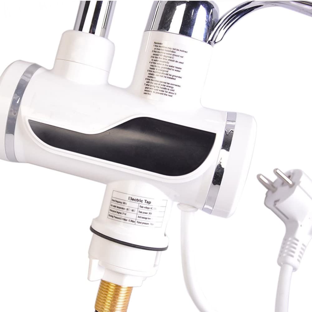 Robinet Electric Pentru Incalzirea Apei, Afisaj Digital, Prindere Pe Chiuveta, Incalzire Instanta, Consum Redus — imaginea 10