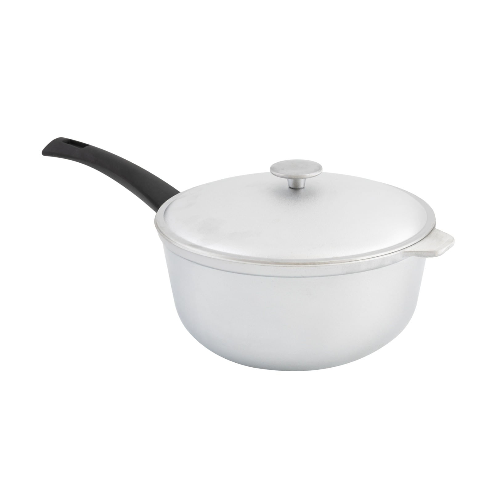 Ceaun din Aluminiu Alimentar cu Capac si Maner ROTOR, Capacitate 3L, Grosime Perete/Fund 3 mm — imaginea 2