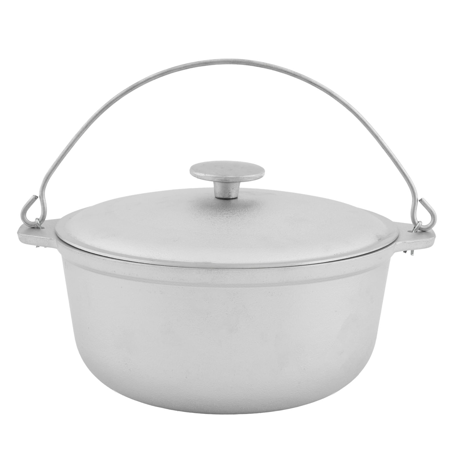 Ceaun Tuci din Aluminiu Alimentar cu Capac ELEFANT, Capacitate 3L, Grosime Perete/Fund 3 mm, pentru Interior si Camping — imaginea 2