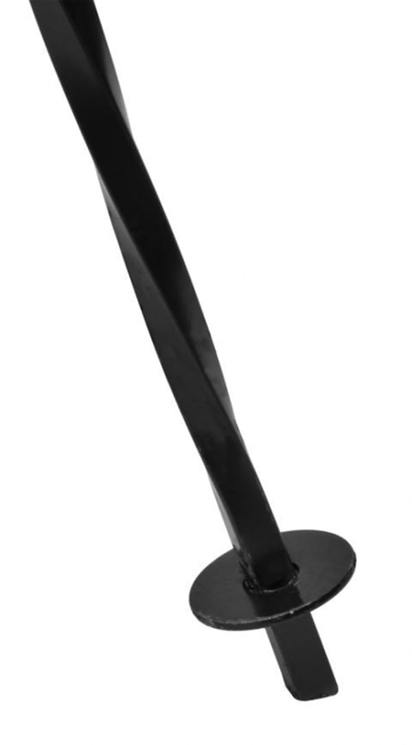 Trepied din metal pentru ceaun, 120cm cu carlig si lant — imaginea 3