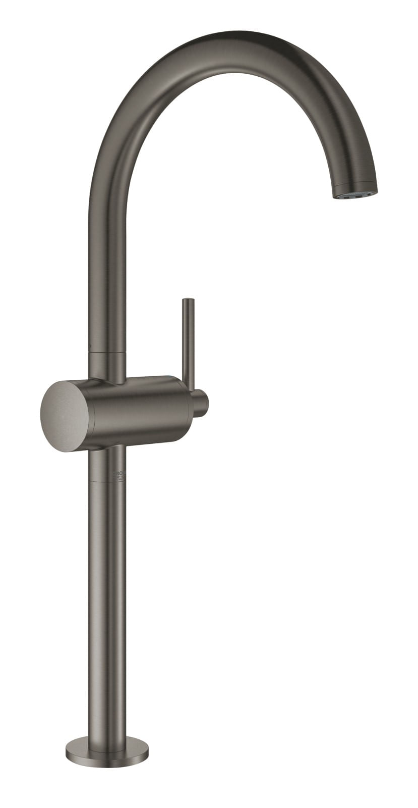 Baterie lavoar Grohe 32647AL3, Atrio, 3/8'', marimea XL, pivotanta, ventil push to open, mat, grafit — imaginea 2