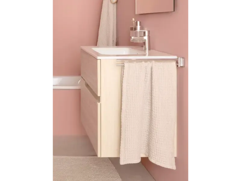 Baterie lavoar Roca A5A334FC00, 28 mm, 5 l/min, 0.5 bar, 35 mm, 159 mm, 142 mm, 385 mm, 1 orificii instalare, Crom — imaginea 4