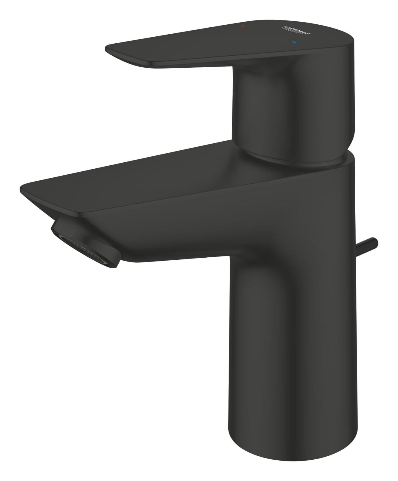 Baterie lavoar Grohe 233422431, 28 mm, 5 l/min, 0.7 bar, 34 mm, 147 mm, 93 mm, 395 mm, 1 orificii instalare, Negru — imaginea 2