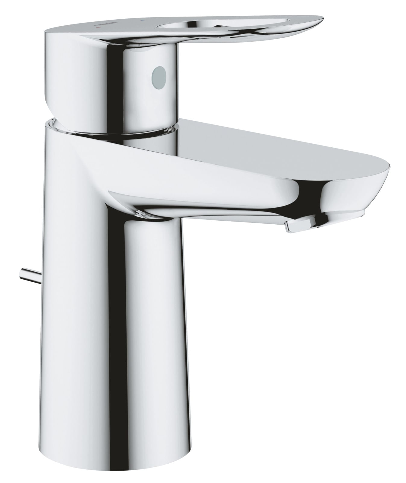 Baterie lavoar Grohe 23335000, 28 mm, 5.7 l/min, 1 bar, 35 mm, 150 mm, 91 mm, 1.24 kg, 395 mm, monocomanda, Crom — imaginea 4