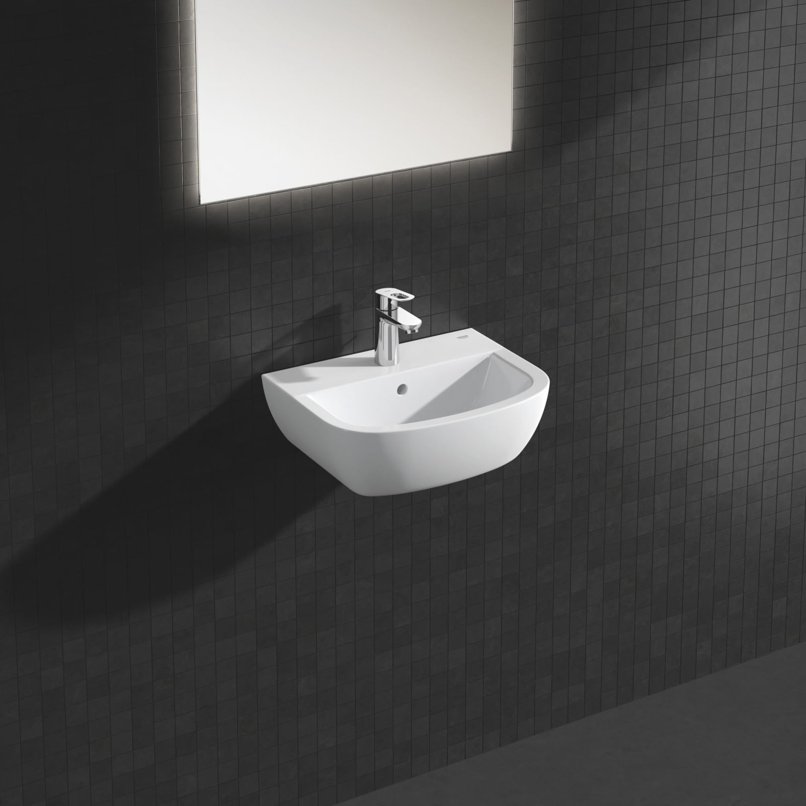 Baterie lavoar Grohe 23335000, 28 mm, 5.7 l/min, 1 bar, 35 mm, 150 mm, 91 mm, 1.24 kg, 395 mm, monocomanda, Crom — imaginea 7