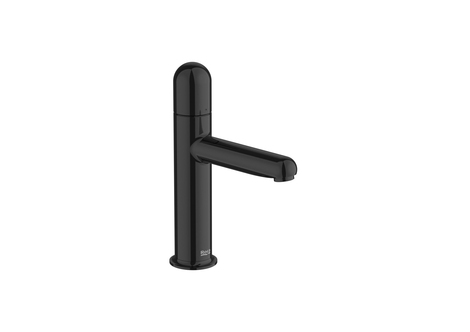 Baterie lavoar Roca A5A3Y3FCN0, 28 mm, 5 l/min, 0.5 bar, 35 mm, 192 mm, 115 mm, 380 mm, 1 orificii instalare, Negru — imaginea 2