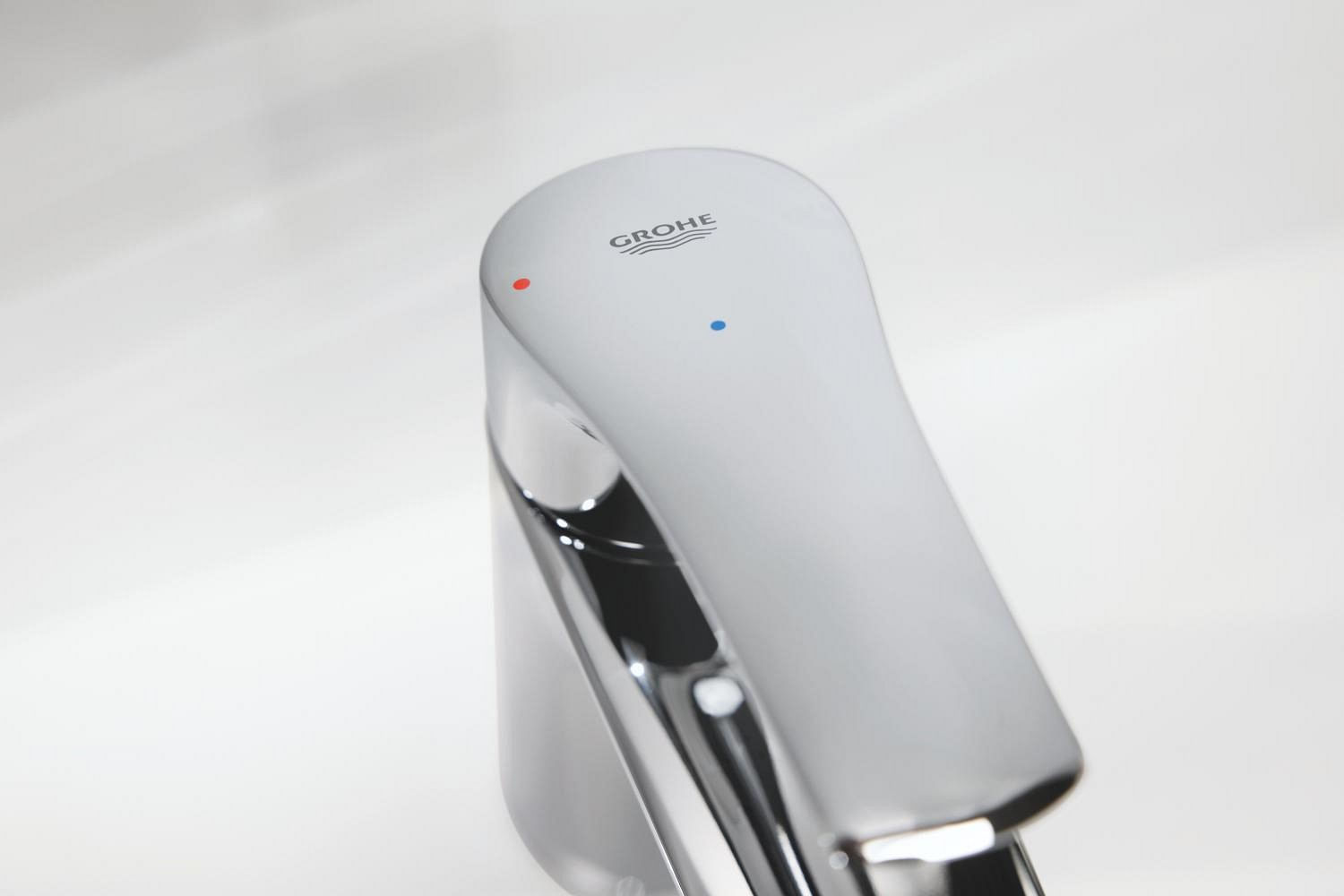 Baterie lavoar Grohe 23974003, 28 mm, 5 l/min, 0.8 bar, 35 mm, 169 mm, 109 mm, 395 mm, 1 orificii instalare, Crom — imaginea 3