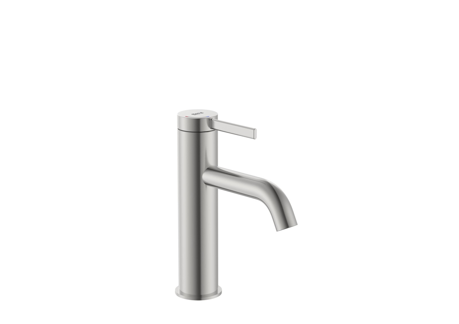 Baterie lavoar Roca A5A3A9ESM0, 28 mm, 5 l/min, 0.5 bar, 35 mm, 177 mm, 115 mm, 365 mm, Otel satinat — imaginea 2