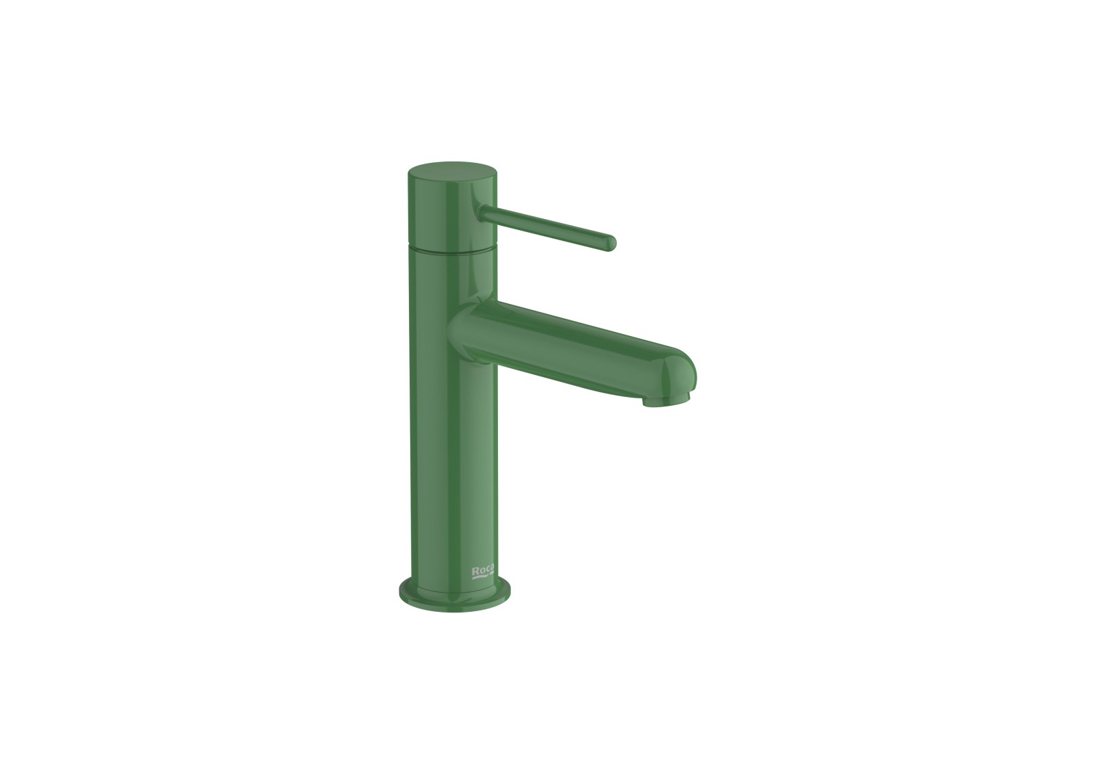 Baterie lavoar Roca A5A323FP20, 28 mm, 5 l/min, 0.5 bar, 35 mm, 175 mm, 115 mm, 380 mm, 1 orificii instalare, Verde — imaginea 2