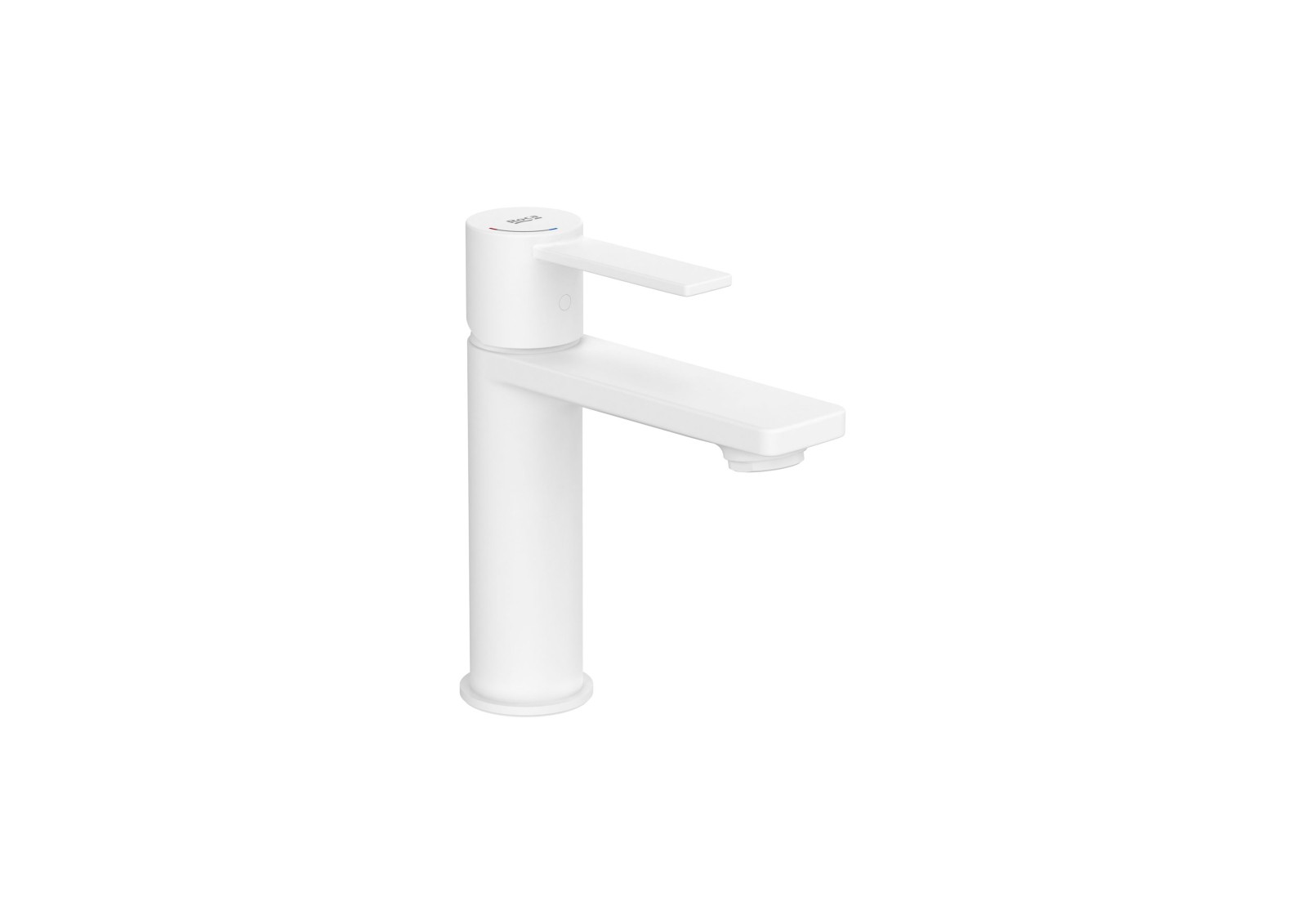 Baterie lavoar Roca A5A325FB00, 28 mm, 5 l/min, 0.5 bar, 35 mm, 160 mm, 149 mm, 365 mm, 1 orificii instalare, Alb — imaginea 2