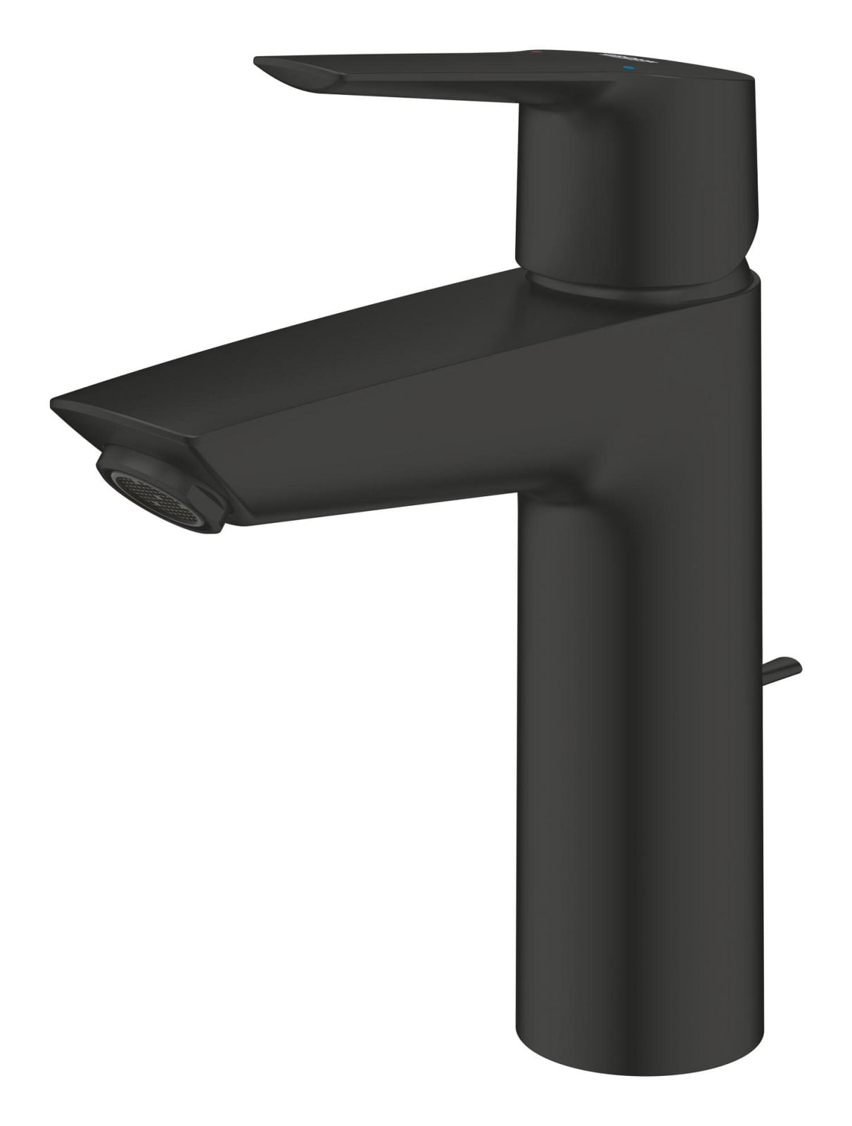 Baterie lavoar Grohe 234552432, 28 mm, 5.7 l/min, 0.6 bar, 35 mm, 192 mm, 121 mm, 365 mm, 1 orificii instalare, Negru — imaginea 2