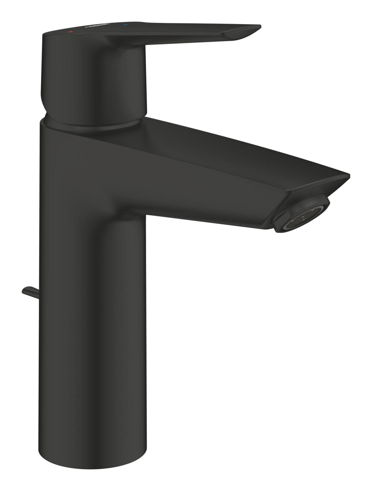 Baterie lavoar Grohe 235522432, 28 mm, 5.7 l/min, 0.6 bar, 35 mm, 192 mm, 121 mm, 365 mm, 1 orificii instalare, Negru — imaginea 2