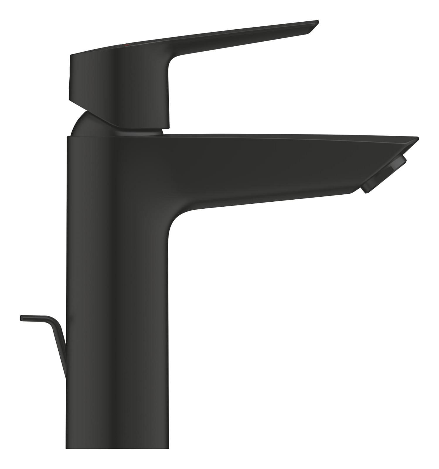 Baterie lavoar Grohe 235522432, 28 mm, 5.7 l/min, 0.6 bar, 35 mm, 192 mm, 121 mm, 365 mm, 1 orificii instalare, Negru — imaginea 3