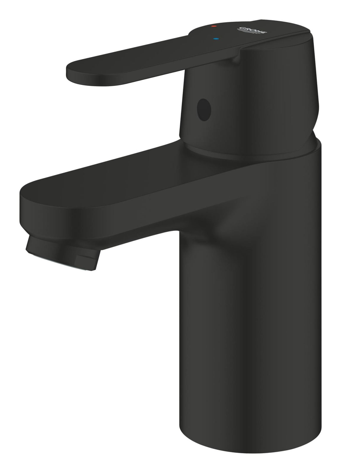 Baterie lavoar Grohe 235862430, 35 mm, 2.5 l/min, 0.7 bar, 34 mm, 140 mm, 92 mm, 370 mm, 1 orificii instalare, Negru — imaginea 2