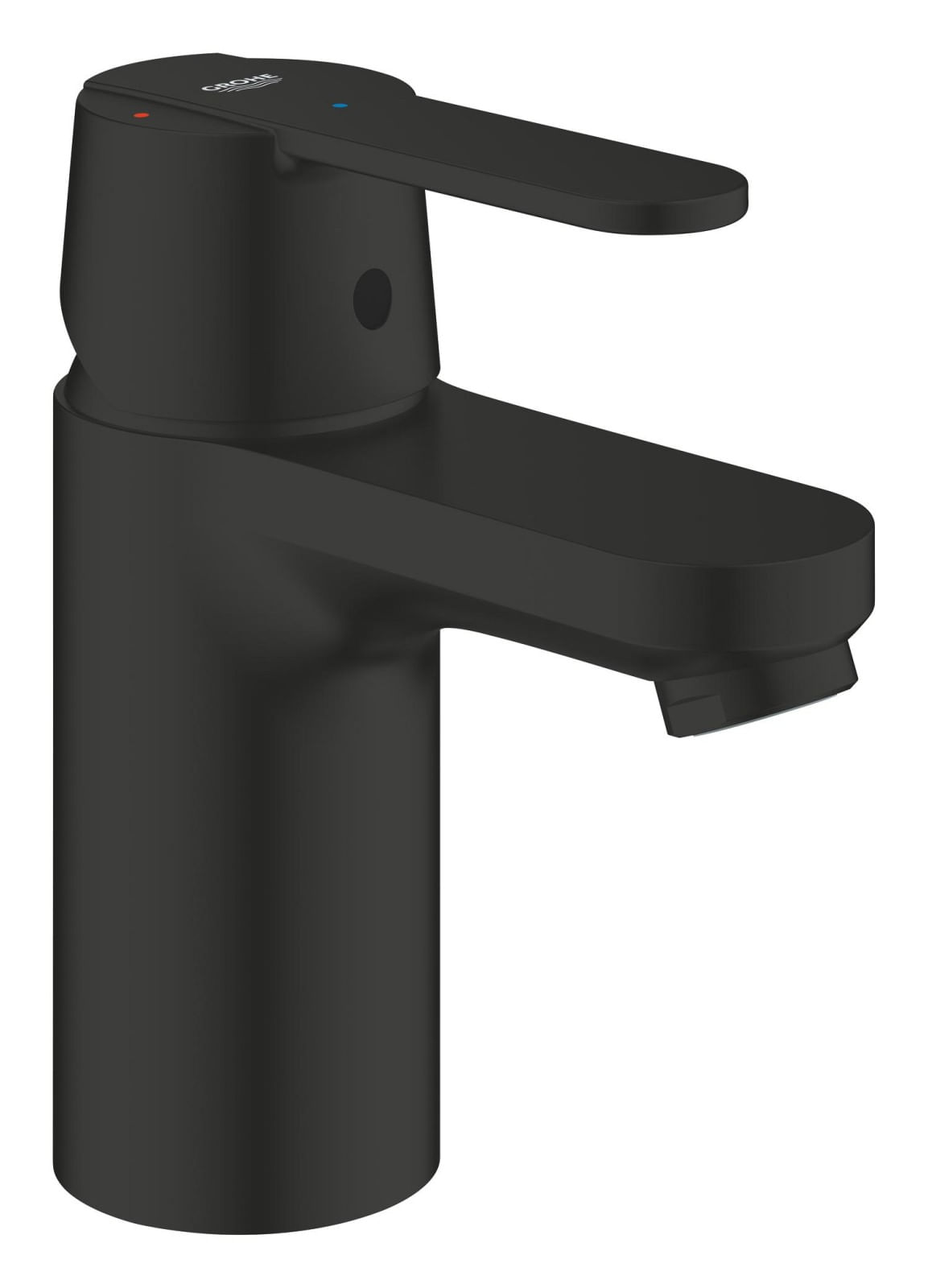Baterie lavoar Grohe 235862430, 35 mm, 2.5 l/min, 0.7 bar, 34 mm, 140 mm, 92 mm, 370 mm, 1 orificii instalare, Negru — imaginea 4