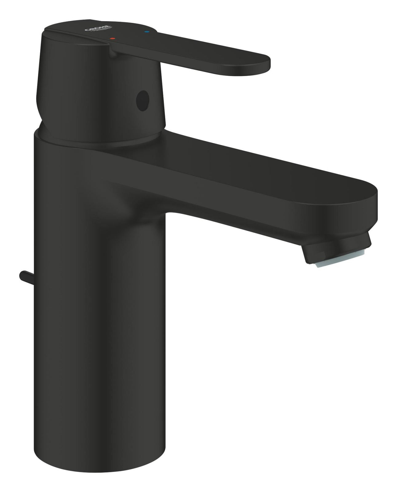 Baterie lavoar Grohe 234542430, 35 mm, 5 l/min, 0.7 bar, 34 mm, 159 mm, 122 mm, 360 mm, 1 orificii instalare, Negru — imaginea 3