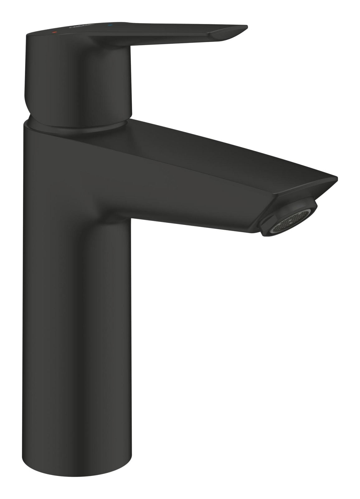 Baterie lavoar Grohe 237462432, 28 mm, 5.7 l/min, 0.8 bar, 35 mm, 192 mm, 121 mm, 370 mm, 1 orificii instalare, Negru — imaginea 2