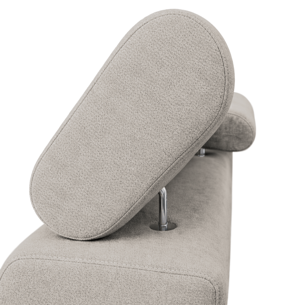 Canapea extensibila, bej gri Taupe, KINGA — imaginea 4
