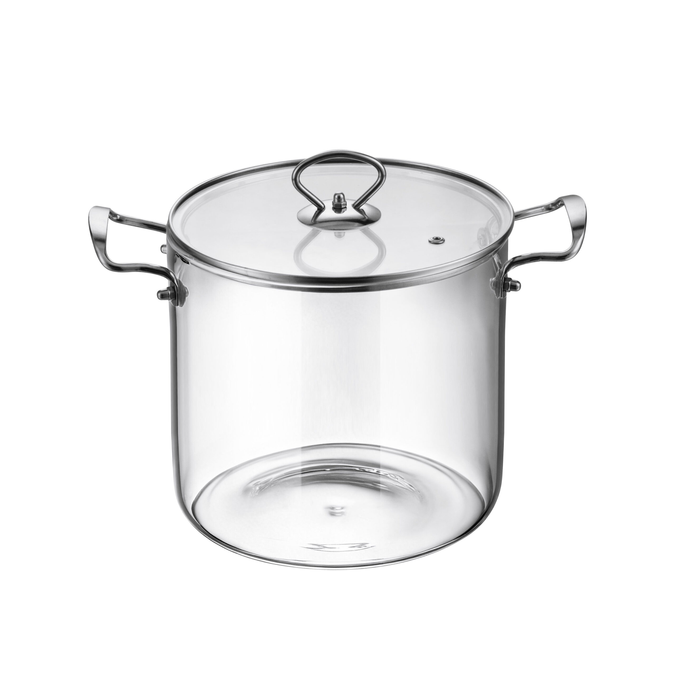 Oala transparenta din sticla termorezistenta ZASS Gourmet ZG-GP 30-5.5L, culoare transparent — imaginea 2