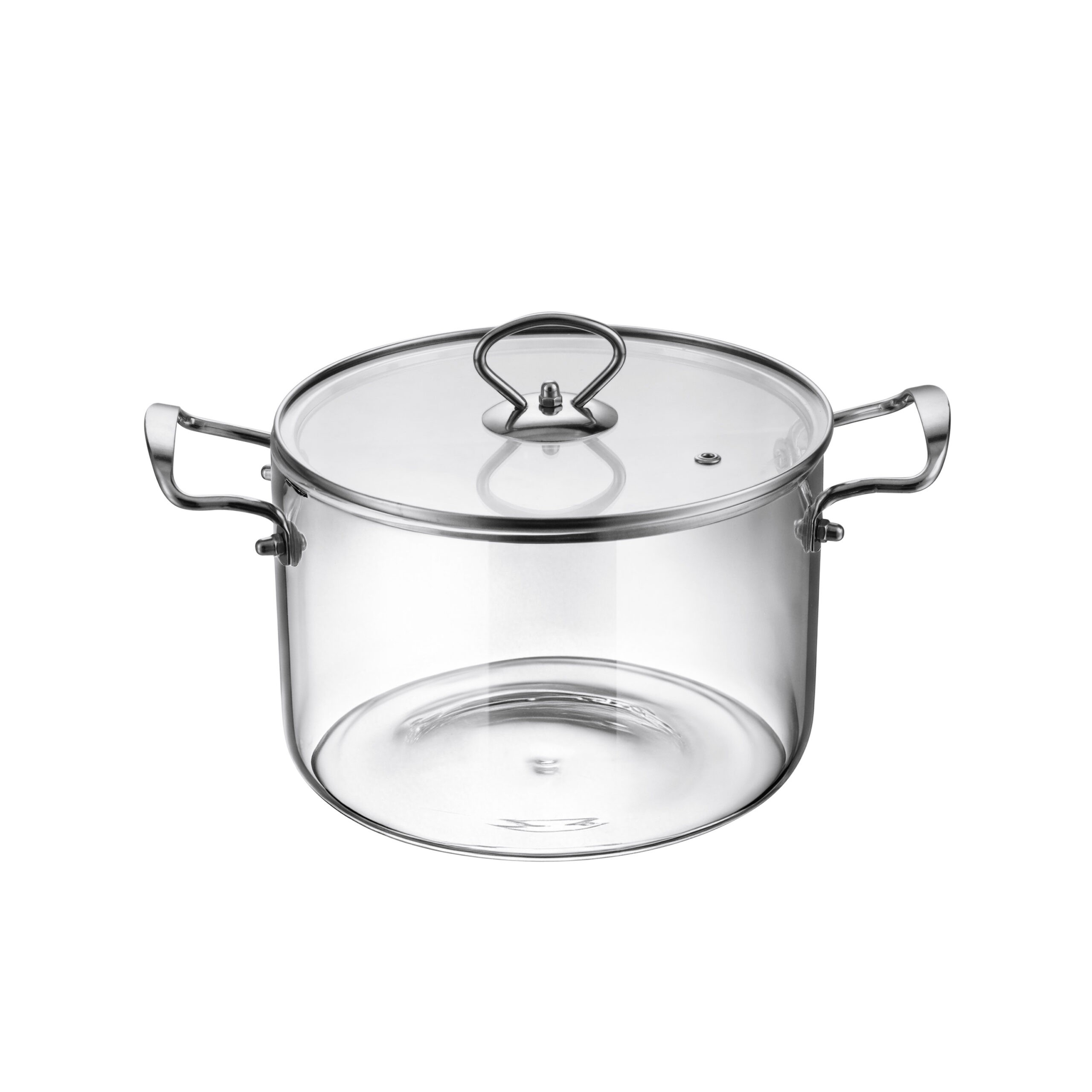 Oala transparenta din sticla termorezistenta ZASS Gourmet ZG-GP 30-3.5L, culoare transparent — imaginea 2