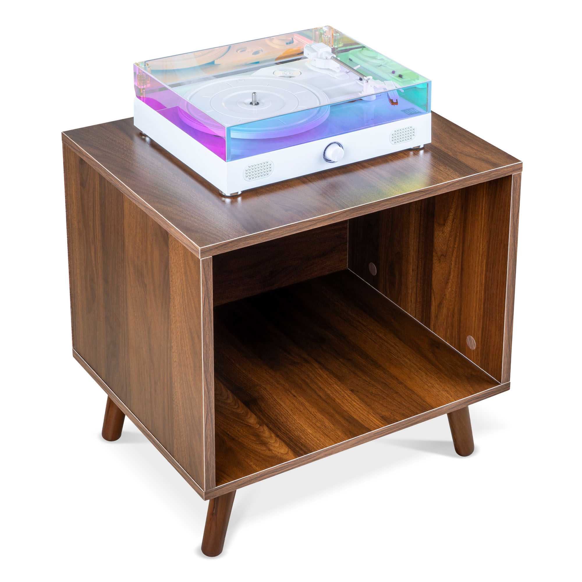 Mobilier pentru pick-up si discuri de vinil Electromures EM A017, material MDF, 7,5 kg / 46 x 48 x 36 cm (L x I x l) — imaginea 6
