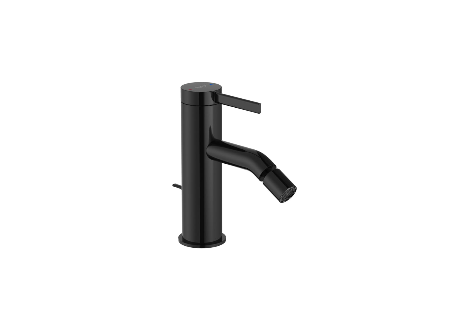 Baterie bideu Roca A5A609ECN0, 0.7 bar, 35 mm, 150 mm, 110 mm, 390 mm, 1 orificii instalare, monocomanda, Negru — imaginea 2