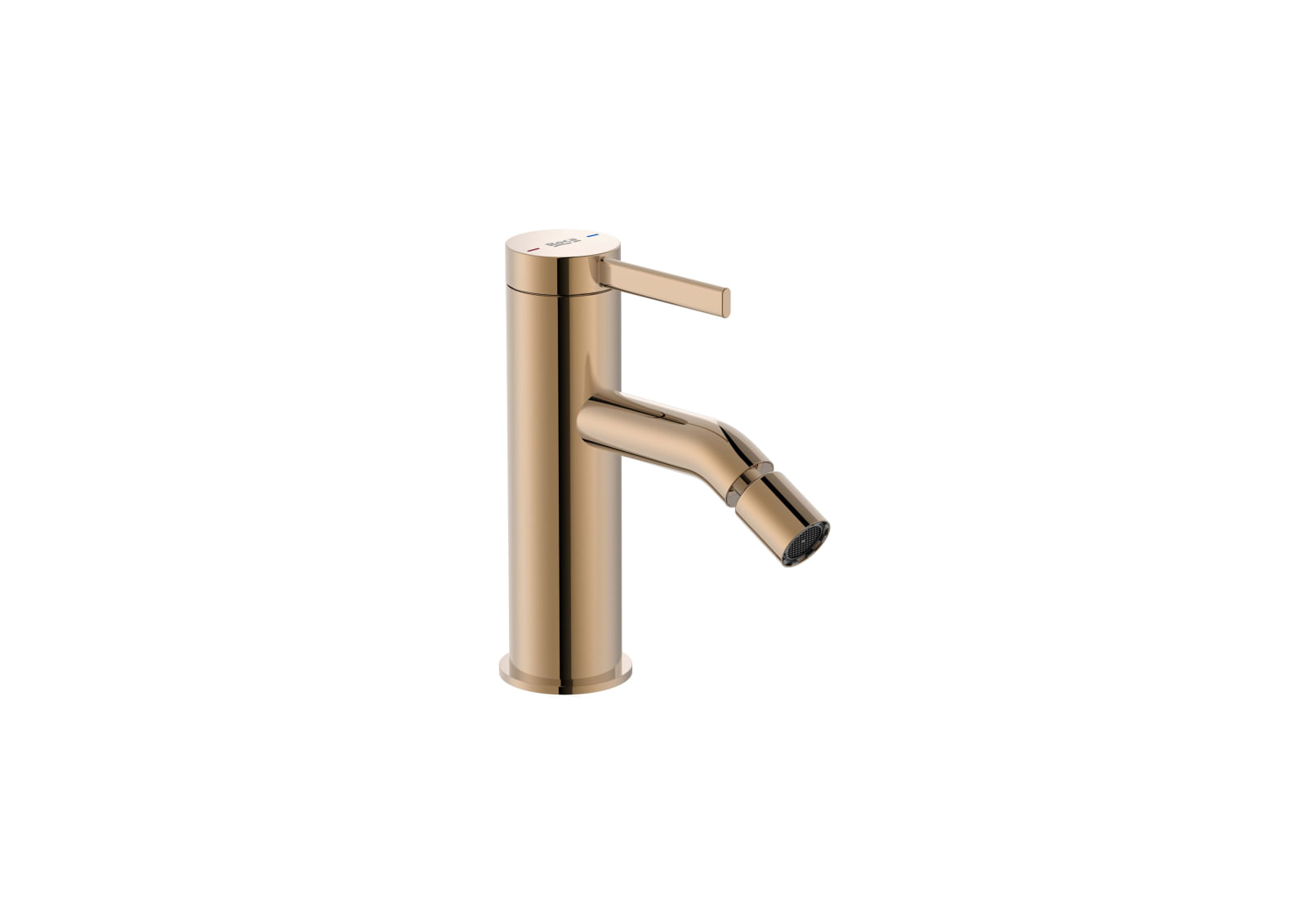 Baterie bideu Roca A5A629ERG0, 0.7 bar, 35 mm, 150 mm, 111 mm, 390 mm, 1 orificii instalare, monocomanda, Cupru — imaginea 2