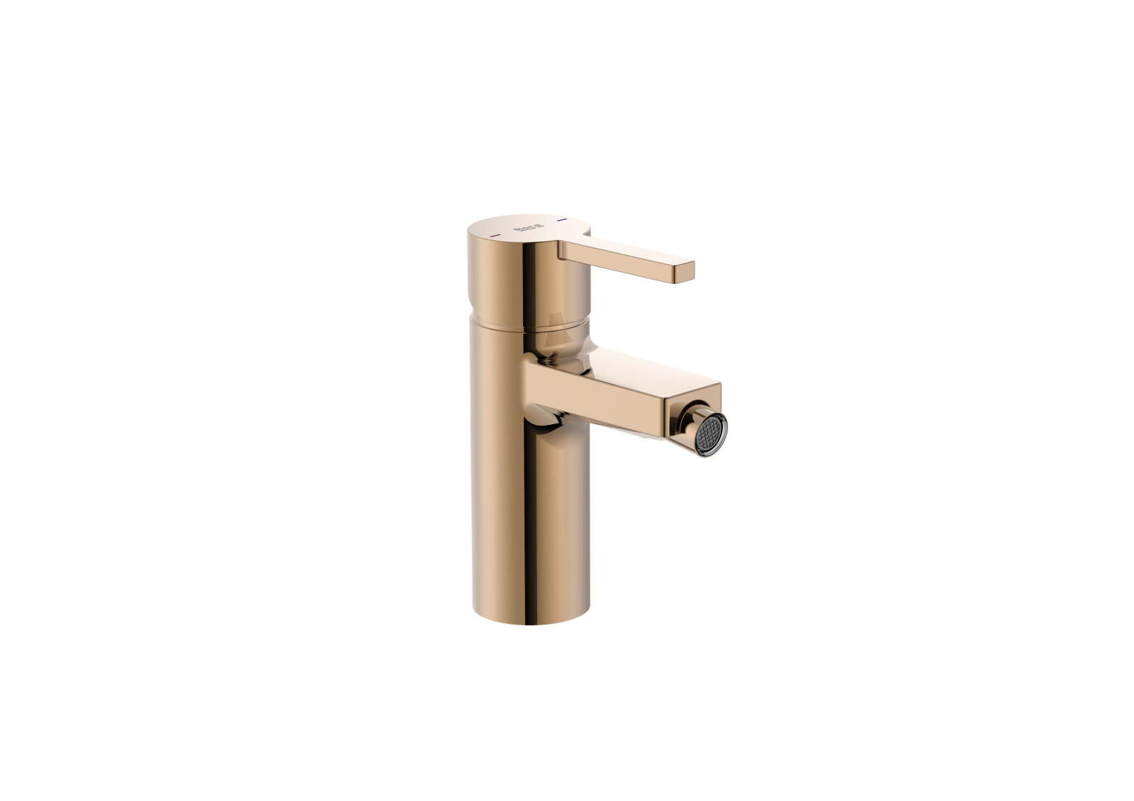 Baterie bideu Roca A5A6A96RG0, 0.7 bar, 35 mm, 152 mm, 100 mm, 350 mm, 1 orificii instalare, monocomanda, Cupru — imaginea 3