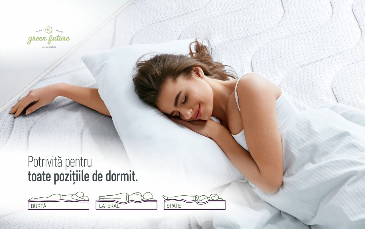 Saltea Argentum Healthguard Memory 12+3+4 Ortopedica, 180x200 cm, H 21 cm, Ventilatie 3D — imaginea 3