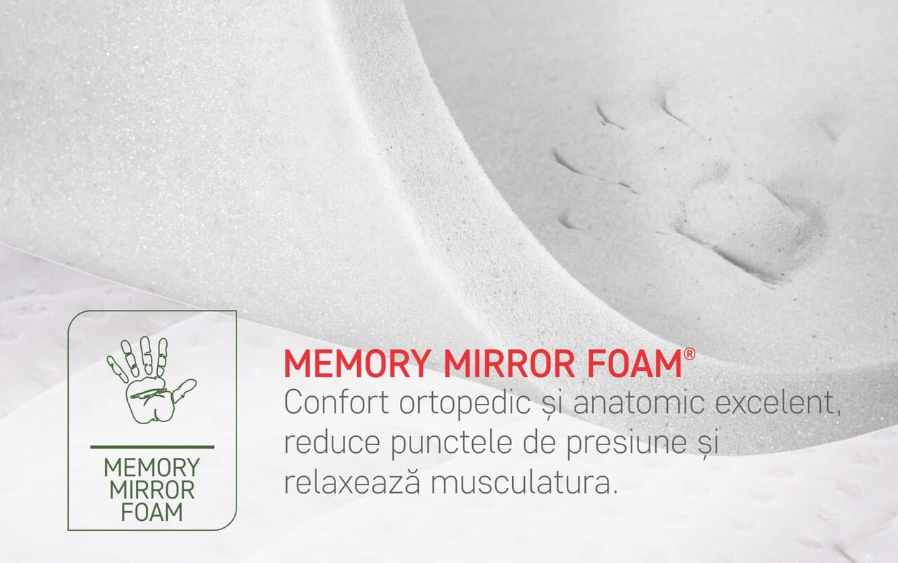 Saltea ortopedica Hotel Line Deluxe Memory Pocket — imaginea 5