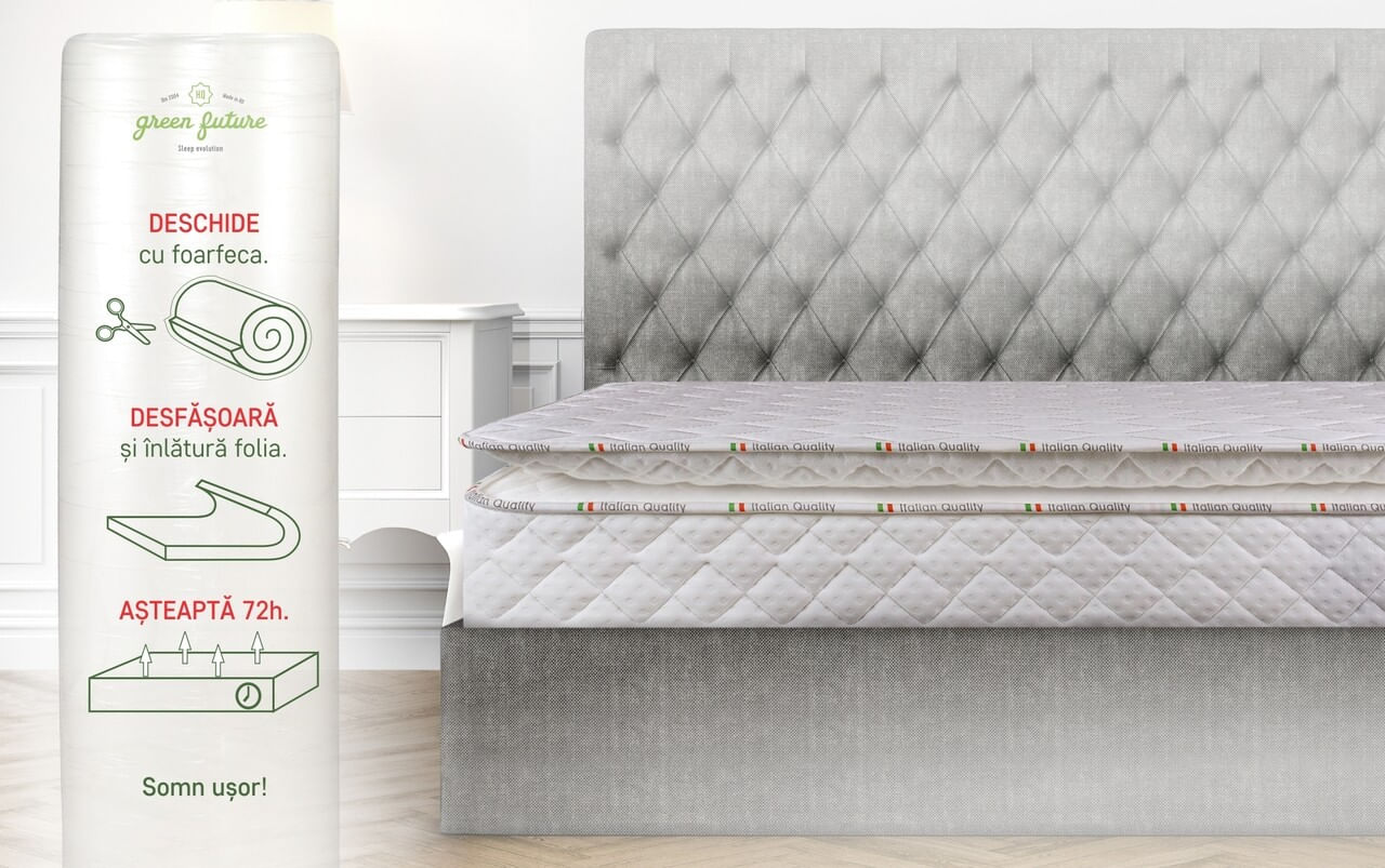 Saltea ortopedica Hotel Line Deluxe Memory Pocket — imaginea 15