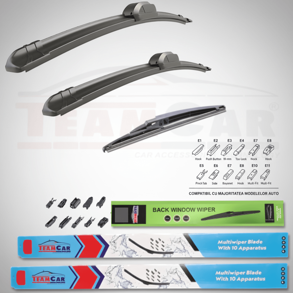 Stergatoare Nissan X-Trail T32 FL 2017–2022 TeamCar® – Set Complet