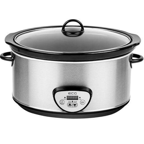 Oala electrica Slow cooker ECG PH 6520, 320 W, 6.5 L, timer digital — imaginea 3