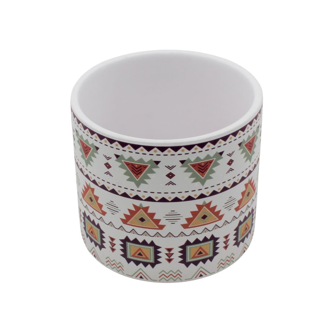 Masca ghiveci ceramica model traditional 11cm