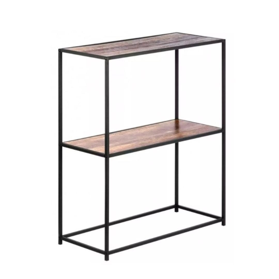 Mobilier multifunctional, 2 niveluri, metal + MDF, 70x31x85 cm